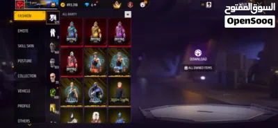 12 evos Stacked account with old emotes and old bundles full access 2