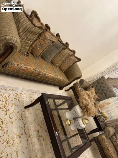 طقم كنب + طاولات 3