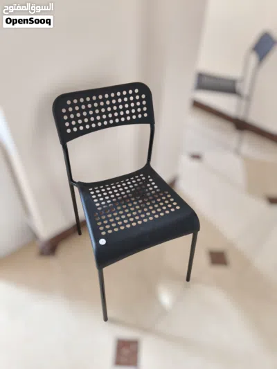 كراسي دراسة أو طعام للأطفال باللون الاسود 4