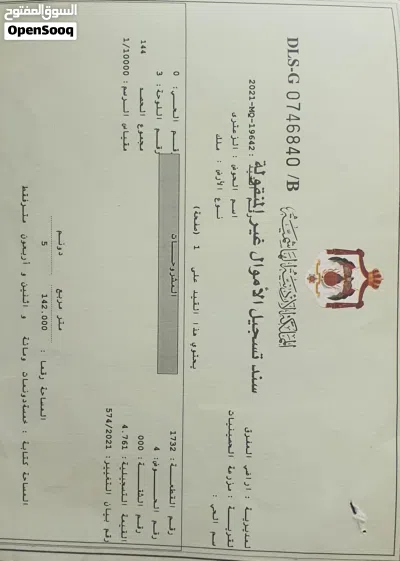 أرض استثمارية مميزة 5 دونمات قرب خط بغداد الدولي و جامعة ال البيت – منطقة تنموية واعدة بالمفرق 2