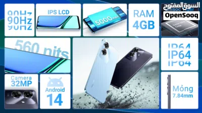 ريلمي نوت 60 REALME NOTE 60 GB 4/128GB BATTERY 5000 MAH 4