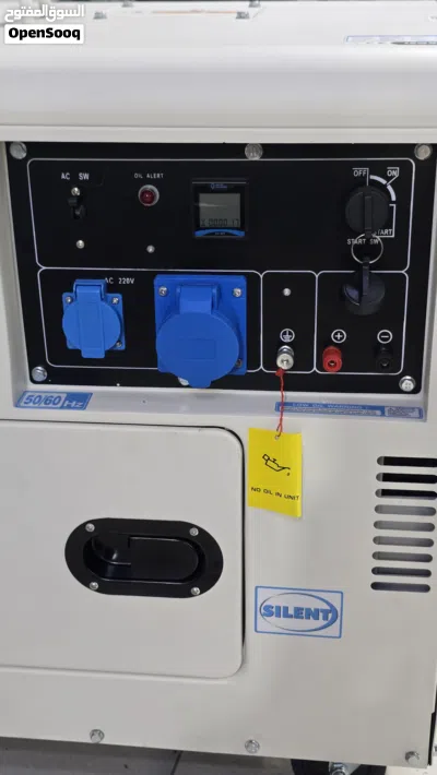 جرنيتر ديزل مولد كهرباء 7 kva قوة 6000 واط سايلنت شركة ايدون بروماكس Diesel electricity generator 4