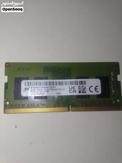 Ram DDR 4 Ram8+Ram8 1R×16 4