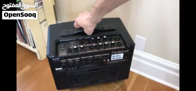 roland AC-33 مع وصله بلوتوث والادابتر 2