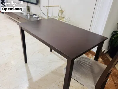 عدد 2 طاولة اكل جديدة 3