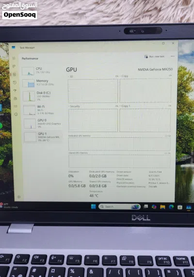 Dell latitude 5511 10th Gen H series Processor with Dadicated nvidia Graphics card 15.6 Display 4