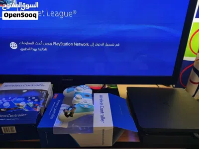 جهاز PS4 Slim 500 giga بحالة الوكالة بسعر مغري 3