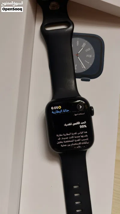 ساعة أبل الإصدار 8، مقاس 41mm قابل للتفاوض. 4