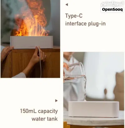 تخفيض على ملطف الجو Flame Air Diffuser حاليا فقط 6.3 ريال بدلا من 7.9 ريال وضمان سنة 3