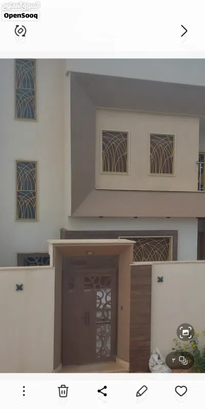 منزل للبيع من طابقين مفصلين مسقوف470م ارض 330م الثمن 1350000الف 3