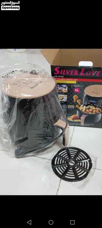 new air fryer 10 omr 8 litters big 2