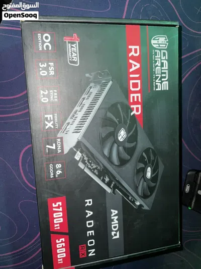 كرت شاشة RX5600xt 3