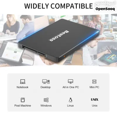 هارد داخلي حجم 2.5 بوصة من ماركة Bestoss بسعة 240GB Bestoss 240GB SATA SSD 2.5in 2