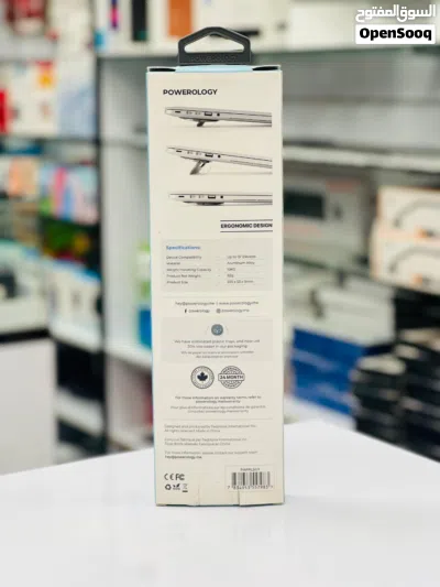Brand New Powerology Laptop Stand in Oman Ultra Slim 1 Year Warranty 2