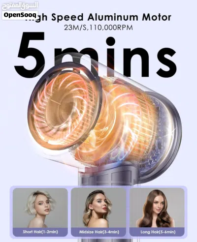 تخفيض على اسشوار عالي السرعة قليل الصوت High Speed Dryer حاليا فقط 9.9 ريال بدلا من 19.9 وضمان سنة 4