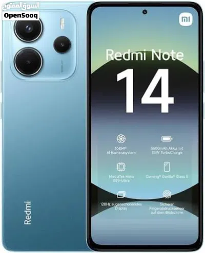REDMI NOTE 14 256GB NEW MODEL FOR SALE 4