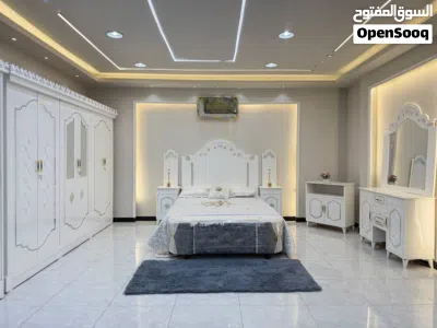 غرفه نوم ابيض مرمري 2