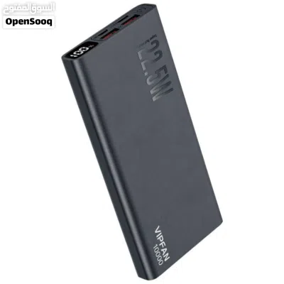 باور بانك متنقل للهواتف و التابلت شحن سريع VFan F06 Power Bank Vipfan (20W MAX) F06 - 10000mAh 3