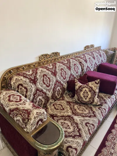 طقم كنب كورنر خليجي 4