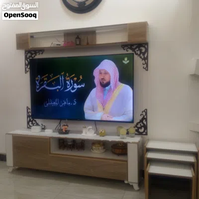 ديكور شاشه وطاولة وسط مع طربيزات سيرفس 2