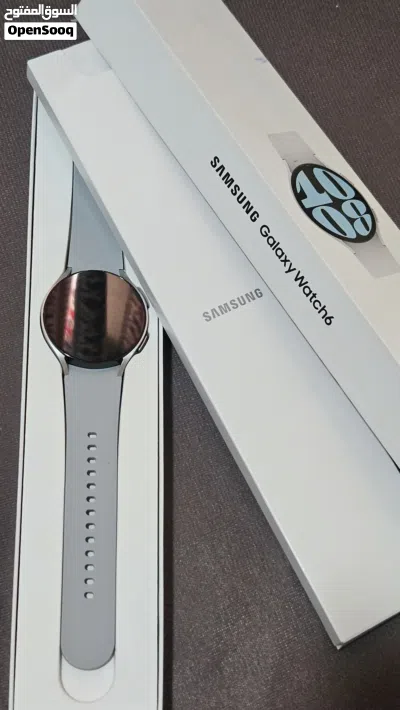 ساعة سامسونج الذكية مستعملة بحالة ممتازة مع ميزات حديثة samsung watch 6 44mm 3