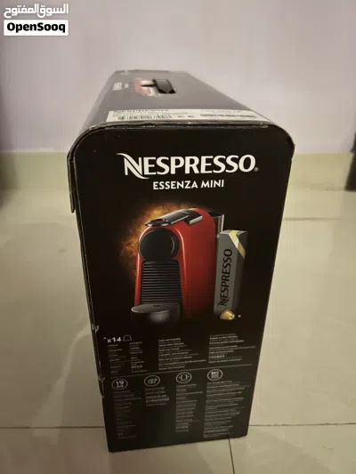 ماكينة قهوة نسبريسو ايسينزا ميني (جديدة تماماً بتغليف المصنع) - Nespresso Essenza Mini 4
