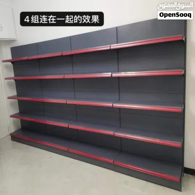 Supermarket shelves grocery shelves single and double sided 3