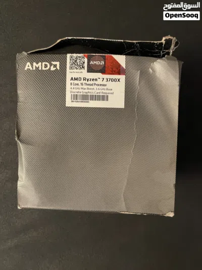 مروحه فقط (مبرد) معالج AMD Rayzen 7 3700 X غير مستعمله لكن العلبه مفتوحة. 4