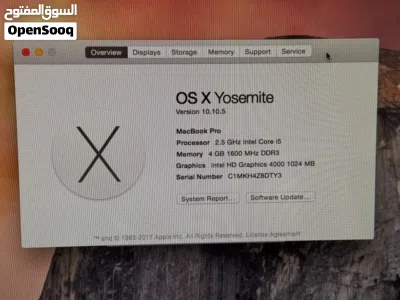 *MacBook Pro (13-inch, 2011)* 3