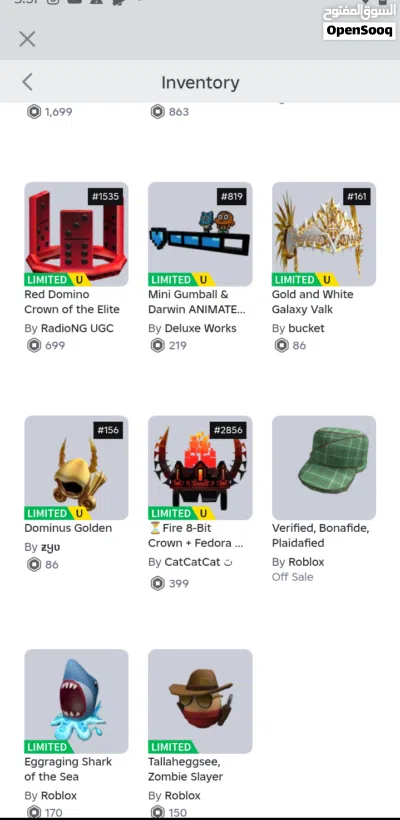 Roblox account for sale 3