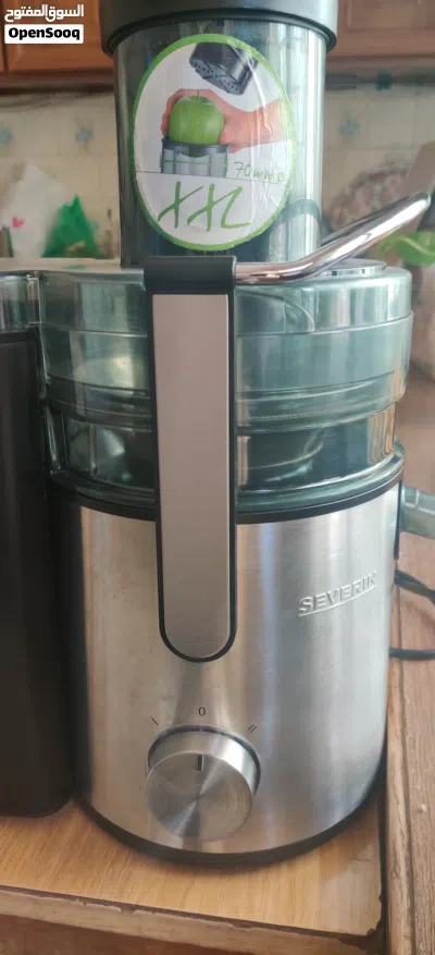 عصارة سيرفين الالمانيه Severin Juicer ES 3570 800 W Stainless steel, Black 3