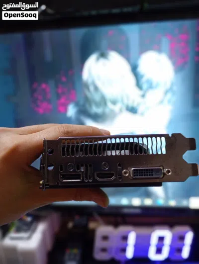 كارت شاشة gtx 1050 ti نسخة الكيمنك مستخدم اصلي ماركة اسوس asus براند معروف نسخة اصلية غير مجدد 4