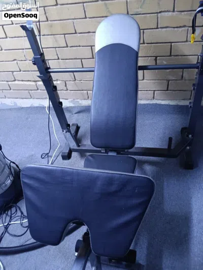 Uses gym bench 3