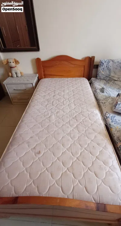 190 × 90 cm Single Bed with spring mattress 2