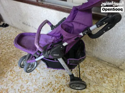 عربة أطفال ماركة بيري كاردن مستعملة نظيفة جدا 2