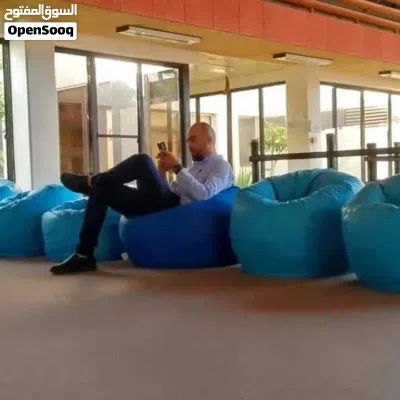 بفات بين باق bean bag مقاعد قماش ووتر بروف محشو بوليسترين. خدمة التوصيل لجميع المحافظات 4