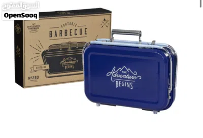 Portable Suitcase BBQ Grill – Gentlemen’s Hardware شواية فحم محمولة بشكل حقيبة 2
