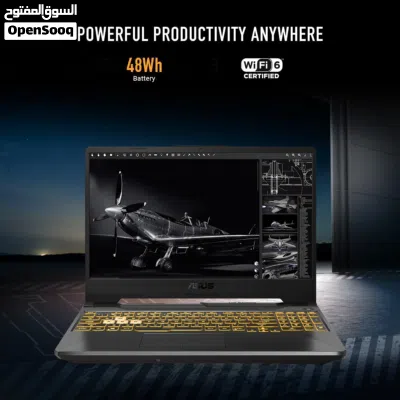 Laptop ASUS TUF Gaming A15, AMD RyzenTM 7 170 لابتوب اسوس رايزن سفن 2