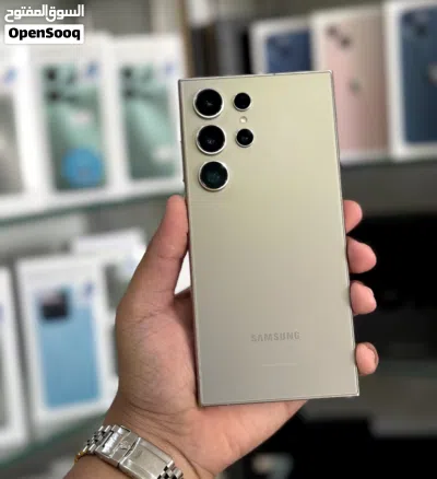 عرض خااص : Samsung S24 ultra 256gb هواتف بحالة الوكالة بدون شموخ أو مشاكل مع ضمان و ملحقات بأقل سعر 2