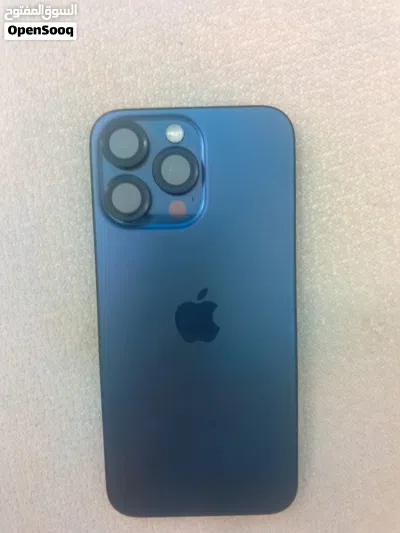 Iphone 15 pro max 256 Gb Model Name ( M )bleu color with camera lances and screen protector 2