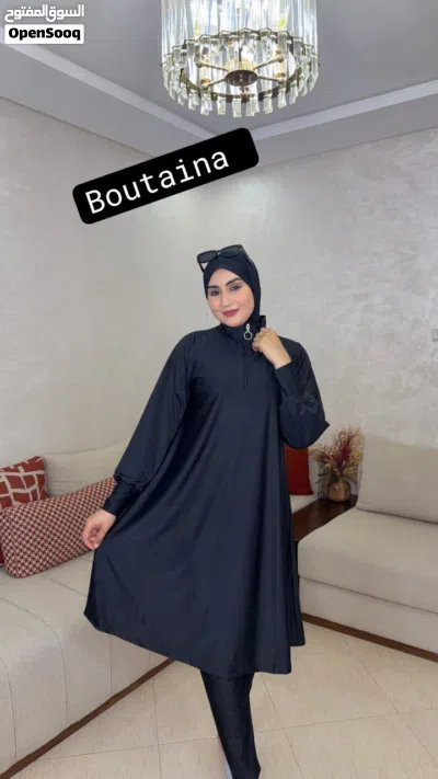 لأناقة حتى في البحر مع المتحجباة 3