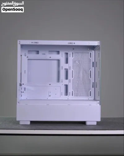 Black and white Lone Warrior M-ATX PC Case + 6 Fans 2
