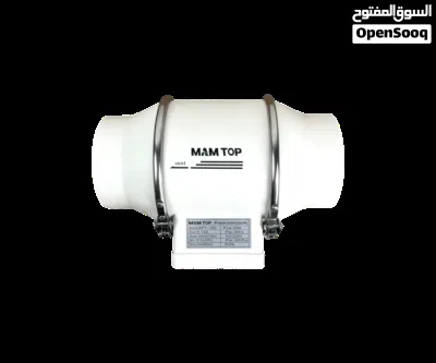 ساحبة هواء صاروخية ماك توب MAM TOP – 4 إنج (Inline Duct Fan) 2