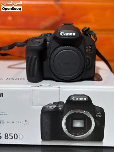 canon 850D للبيع مع كامل اغراضها 4