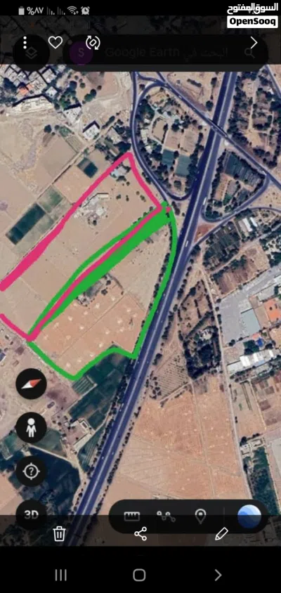 أرض للبيع ع طريق مطار دمشق الدولي الجسر الاول 2