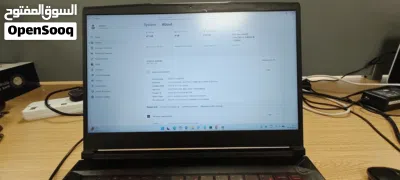 MSI Gaming laptop GF63 thin 3