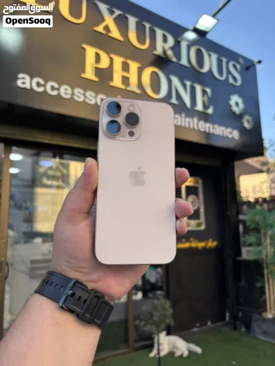 iPhone 16 pro max 256 GB Battery مدخل خط 91% شرق اوسط 3