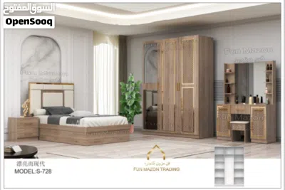 طقم غرفة نوم جديد تمامًا مكون من 5 قطع Brand New Bed Room Set 5pcs 4