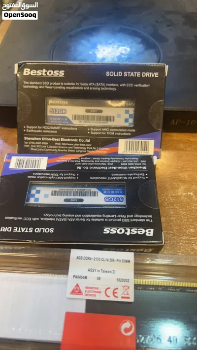 هارد m.2 SSD جديد غير مستخدم 512 4