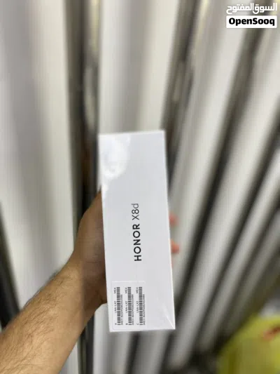 Honor X8D 8RAM / 256GB جديد بالكرتونة كفالة الوكيل الرسمي وشركتنا 3 سنوات 3